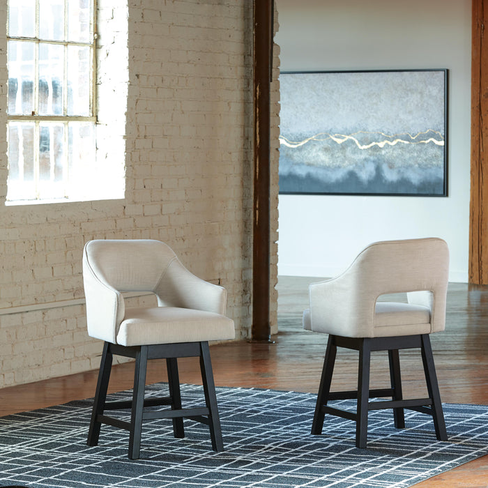 Tallenger Bar Stool Set - CasaBella Furniture (San Antonio, TX)