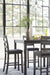 Bridson Counter Height Dining Table and Bar Stools (Set of 5) - CasaBella Furniture (San Antonio, TX)