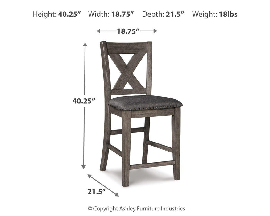 Caitbrook Counter Height Dining Package - CasaBella Furniture (San Antonio, TX)