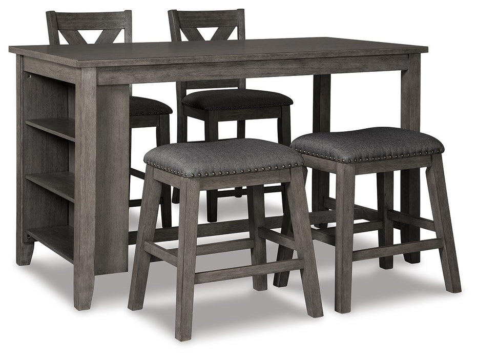 Caitbrook Counter Height Dining Package - CasaBella Furniture (San Antonio, TX)