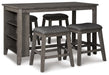 Caitbrook Counter Height Dining Package - CasaBella Furniture (San Antonio, TX)