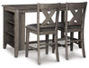 Caitbrook Counter Height Dining Package - CasaBella Furniture (San Antonio, TX)