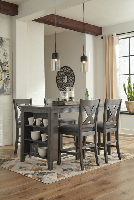 Caitbrook Counter Height Dining Package - CasaBella Furniture (San Antonio, TX)