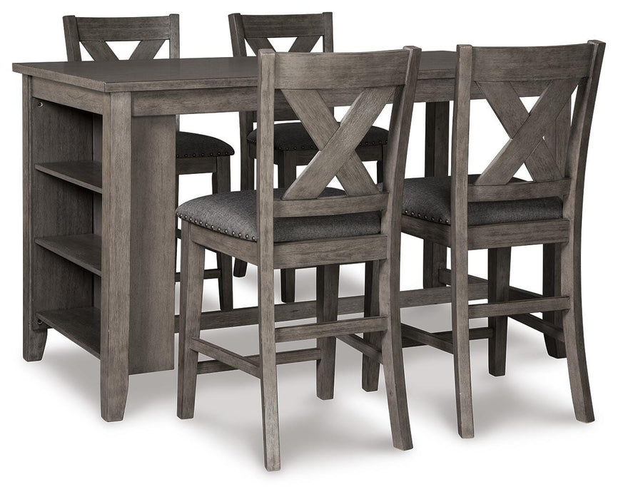 Caitbrook Counter Height Dining Package - CasaBella Furniture (San Antonio, TX)