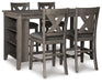 Caitbrook Counter Height Dining Package - CasaBella Furniture (San Antonio, TX)