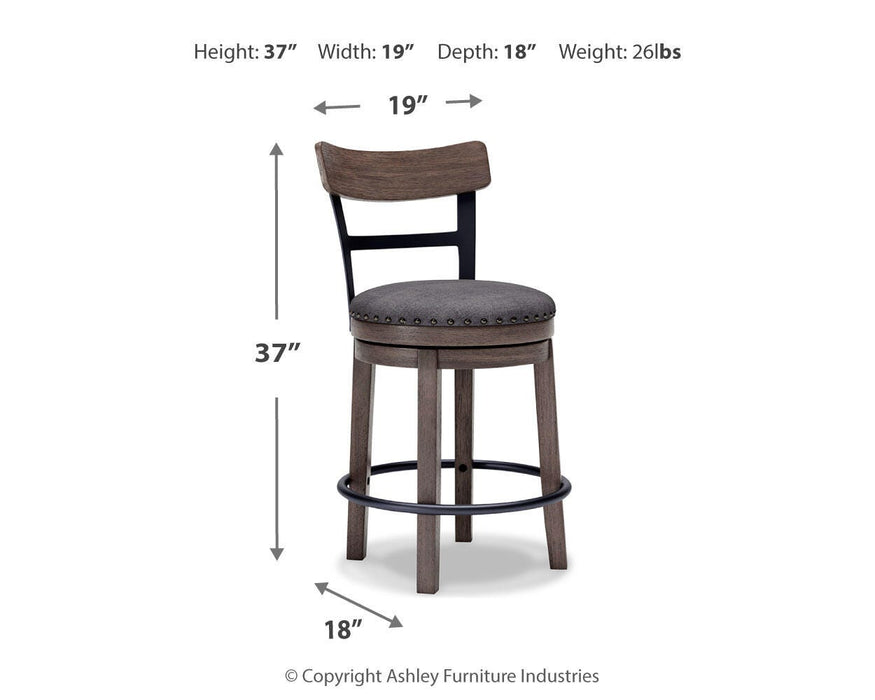Caitbrook Counter Height Bar Stool - CasaBella Furniture (San Antonio, TX)