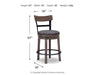 Caitbrook Counter Height Bar Stool - CasaBella Furniture (San Antonio, TX)