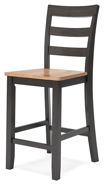 Gesthaven Counter Height Barstool - CasaBella Furniture (San Antonio, TX)