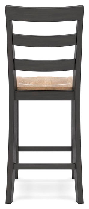 Gesthaven Counter Height Barstool - CasaBella Furniture (San Antonio, TX)
