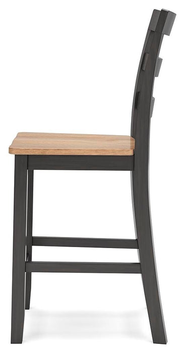 Gesthaven Counter Height Barstool - CasaBella Furniture (San Antonio, TX)