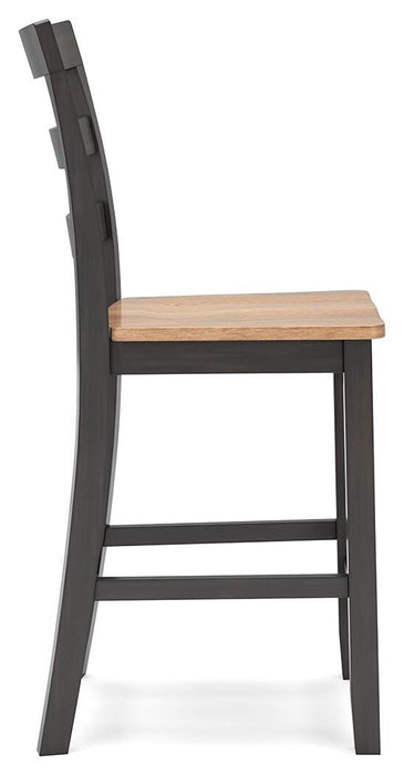 Gesthaven Counter Height Barstool - CasaBella Furniture (San Antonio, TX)