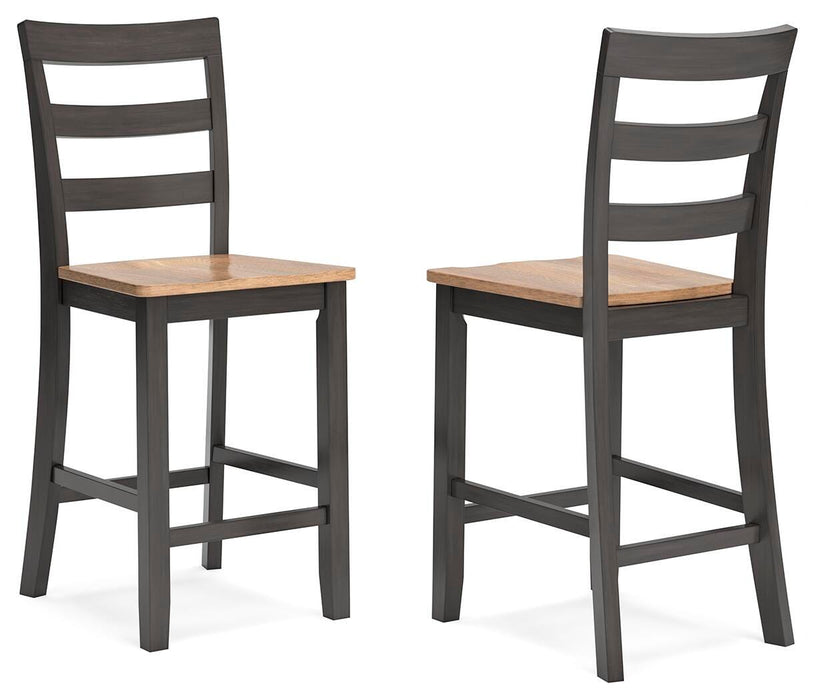 Gesthaven Counter Height Barstool - CasaBella Furniture (San Antonio, TX)