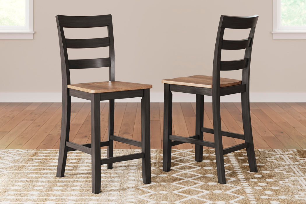 Gesthaven Counter Height Barstool - CasaBella Furniture (San Antonio, TX)