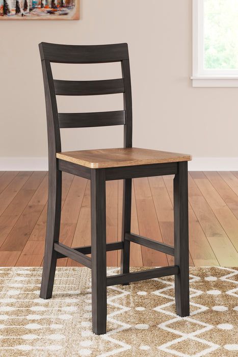 Gesthaven Counter Height Barstool - CasaBella Furniture (San Antonio, TX)