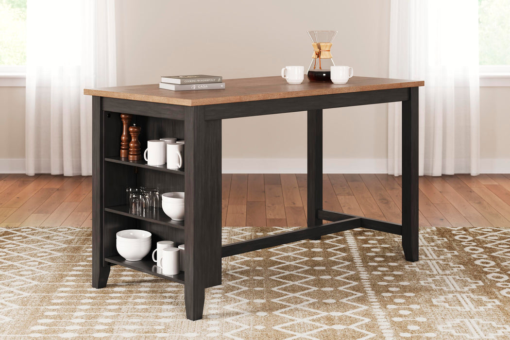 Gesthaven Counter Height Dining Table - CasaBella Furniture (San Antonio, TX)