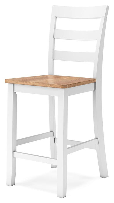 Gesthaven Counter Height Barstool - CasaBella Furniture (San Antonio, TX)