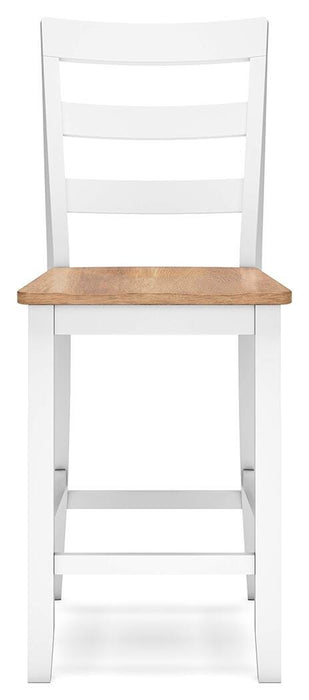 Gesthaven Counter Height Barstool - CasaBella Furniture (San Antonio, TX)