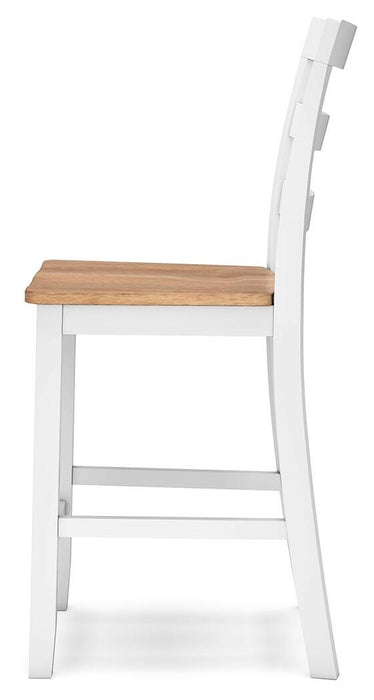 Gesthaven Counter Height Barstool - CasaBella Furniture (San Antonio, TX)