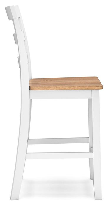 Gesthaven Counter Height Barstool - CasaBella Furniture (San Antonio, TX)