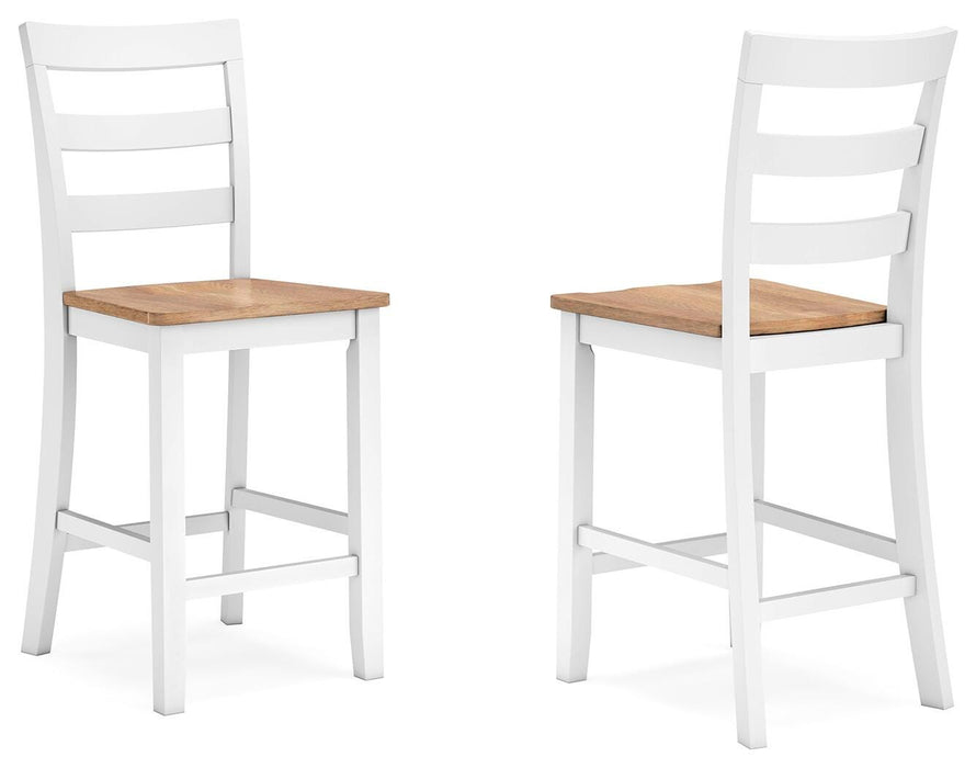 Gesthaven Counter Height Barstool - CasaBella Furniture (San Antonio, TX)