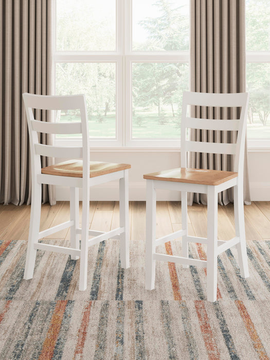 Gesthaven Counter Height Barstool - CasaBella Furniture (San Antonio, TX)