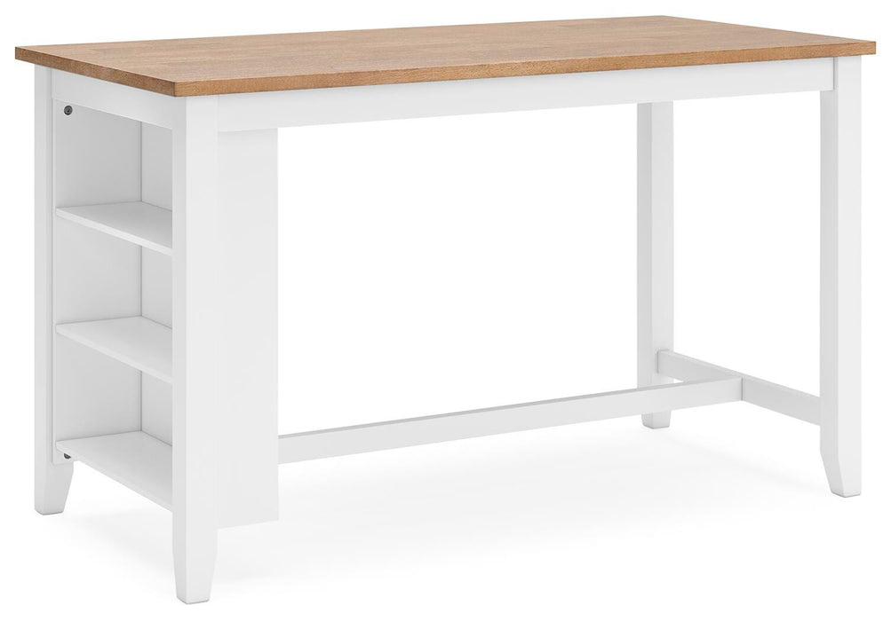Gesthaven Counter Height Dining Table - CasaBella Furniture (San Antonio, TX)