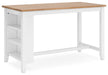 Gesthaven Counter Height Dining Table - CasaBella Furniture (San Antonio, TX)