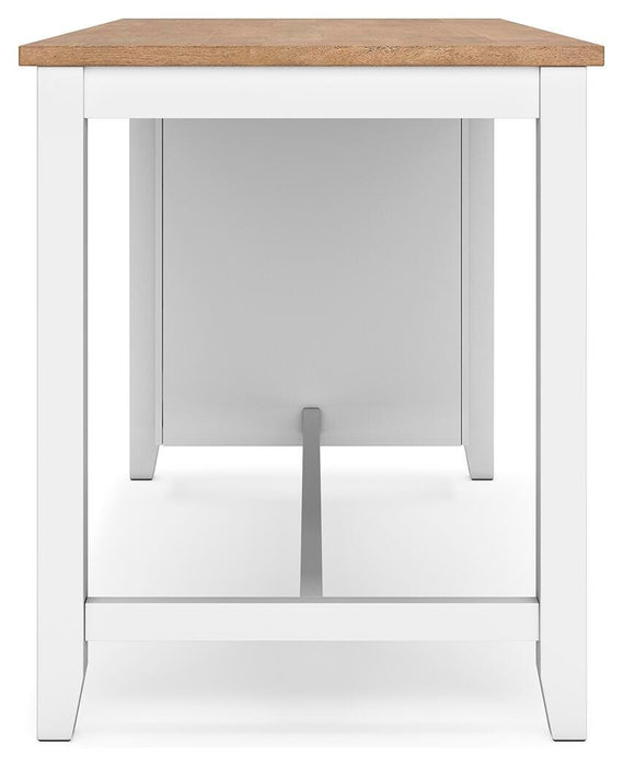 Gesthaven Counter Height Dining Table - CasaBella Furniture (San Antonio, TX)