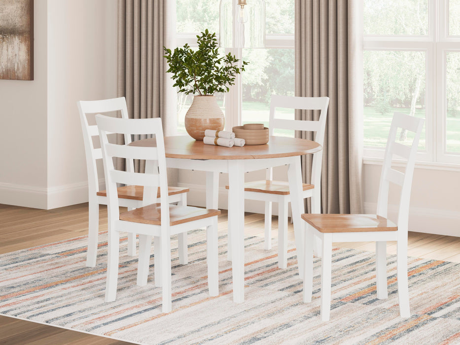 Gesthaven Dining Drop Leaf Table - CasaBella Furniture (San Antonio, TX)