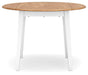 Gesthaven Dining Drop Leaf Table - CasaBella Furniture (San Antonio, TX)