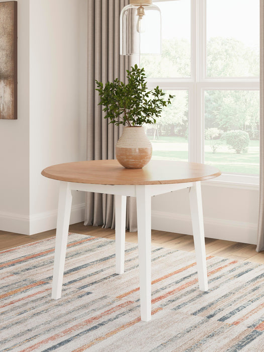 Gesthaven Dining Drop Leaf Table - CasaBella Furniture (San Antonio, TX)