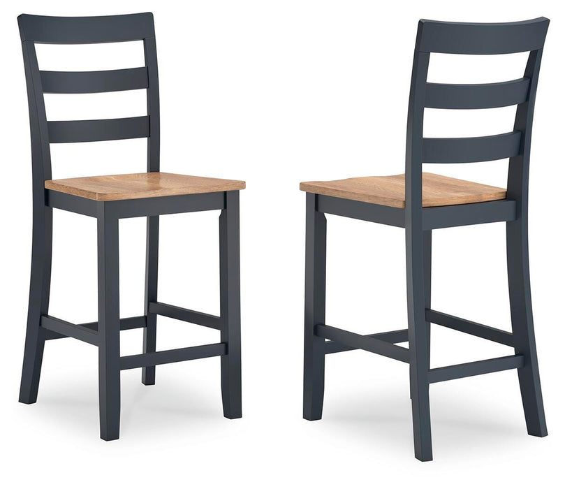 Gesthaven Counter Height Barstool - CasaBella Furniture (San Antonio, TX)