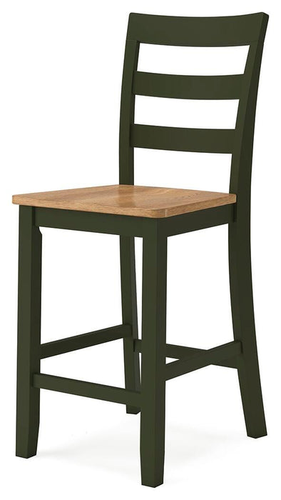 Gesthaven Counter Height Barstool - CasaBella Furniture (San Antonio, TX)