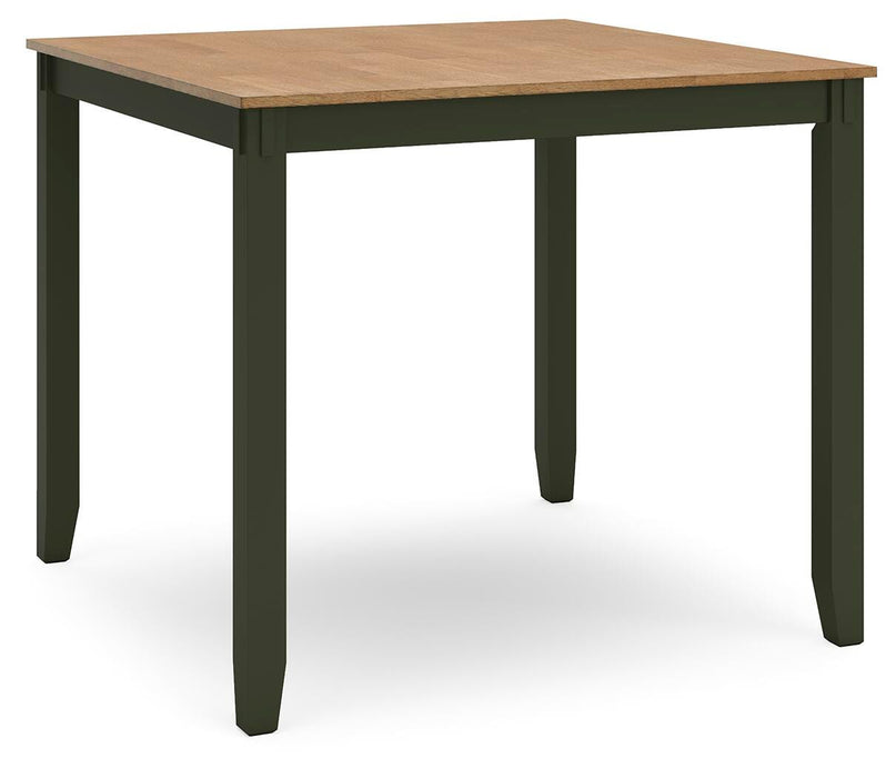Gesthaven Counter Height Dining Table and 4 Barstools (Set of 5) - CasaBella Furniture (San Antonio, TX)