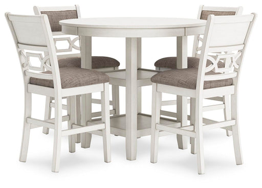 Erinberg Counter Height Dining Table and 4 Barstools (Set of 5) - CasaBella Furniture (San Antonio, TX)