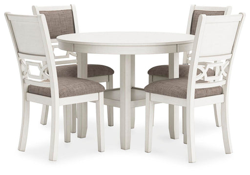 Erinberg Dining Table and 4 Chairs (Set of 5) - CasaBella Furniture (San Antonio, TX)