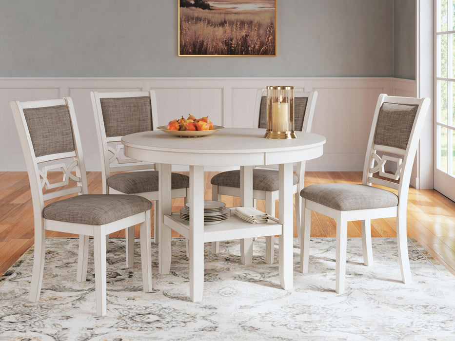 Erinberg Dining Table and 4 Chairs (Set of 5) - CasaBella Furniture (San Antonio, TX)