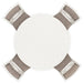 Erinberg Dining Table and 4 Chairs (Set of 5) - CasaBella Furniture (San Antonio, TX)