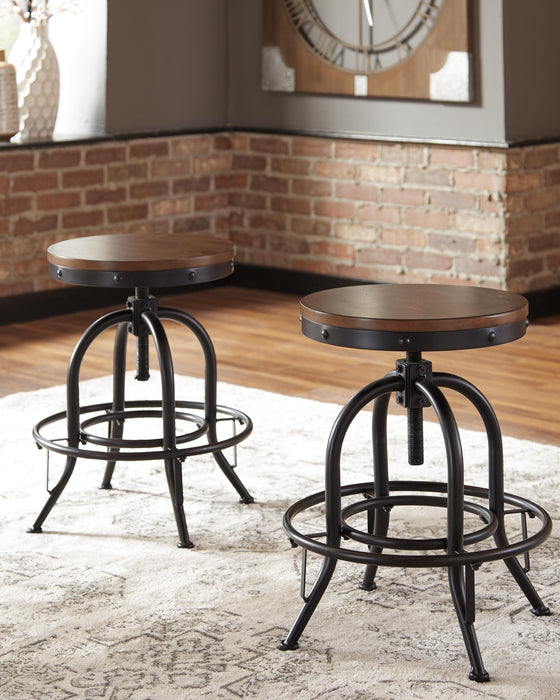 Valebeck Counter Height Bar Stool - CasaBella Furniture (San Antonio, TX)