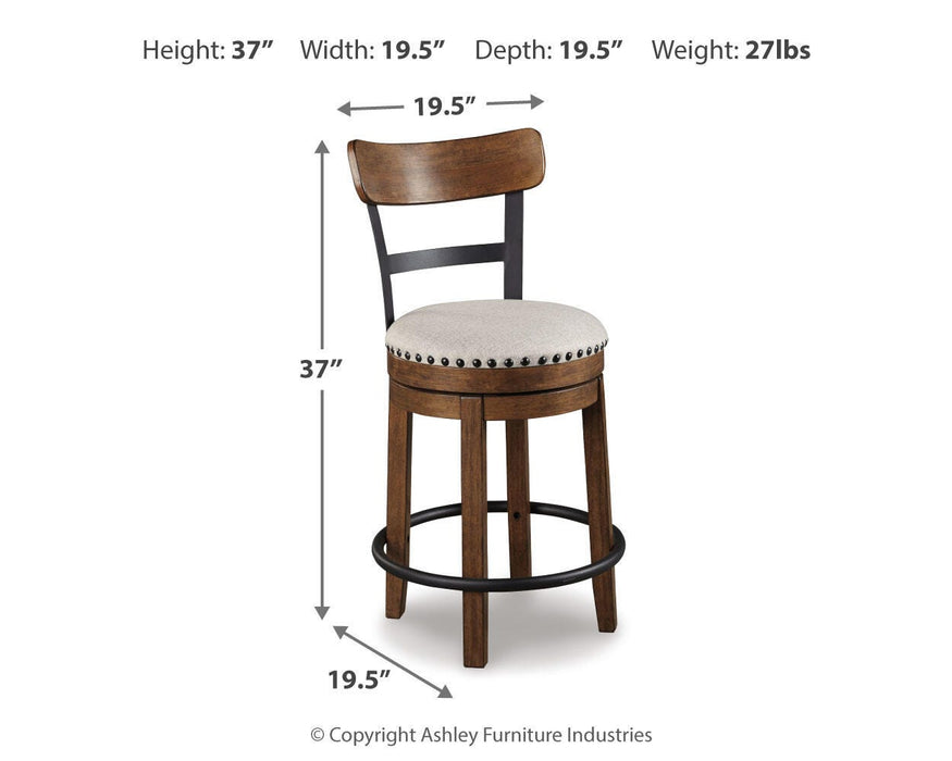 Valebeck Counter Height Bar Stool - CasaBella Furniture (San Antonio, TX)