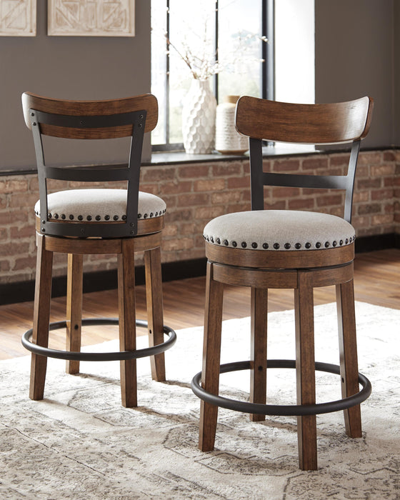 Valebeck Counter Height Bar Stool - CasaBella Furniture (San Antonio, TX)