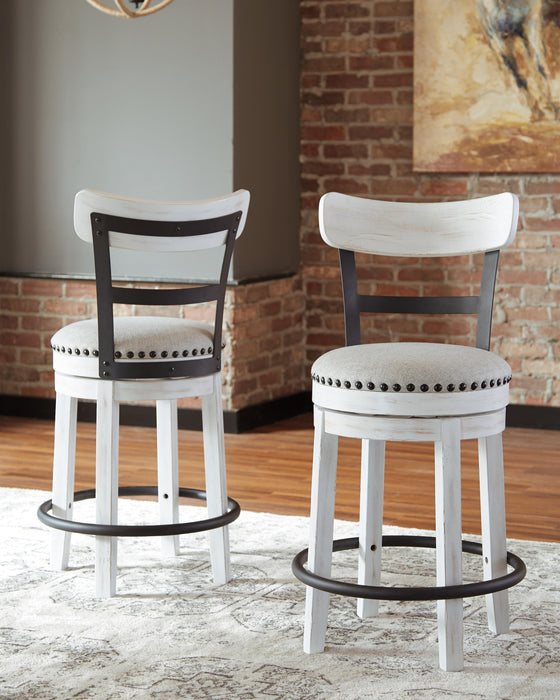 Valebeck Counter Height Bar Stool - CasaBella Furniture (San Antonio, TX)