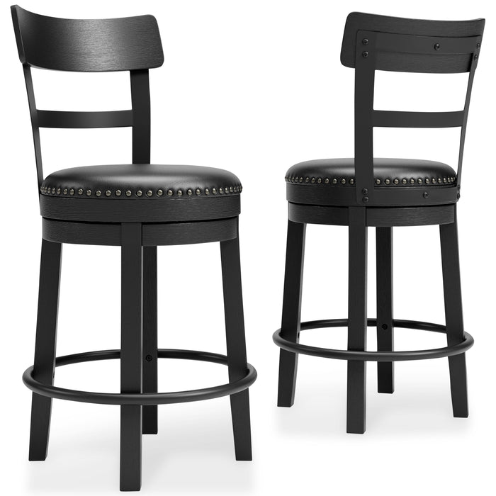 Valebeck Counter Height Bar Stool - CasaBella Furniture (San Antonio, TX)