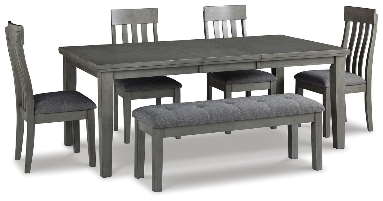 Hallanden Dining Room Set - CasaBella Furniture (San Antonio, TX)