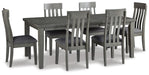 Hallanden Dining Room Set - CasaBella Furniture (San Antonio, TX)