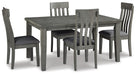 Hallanden Dining Room Set - CasaBella Furniture (San Antonio, TX)
