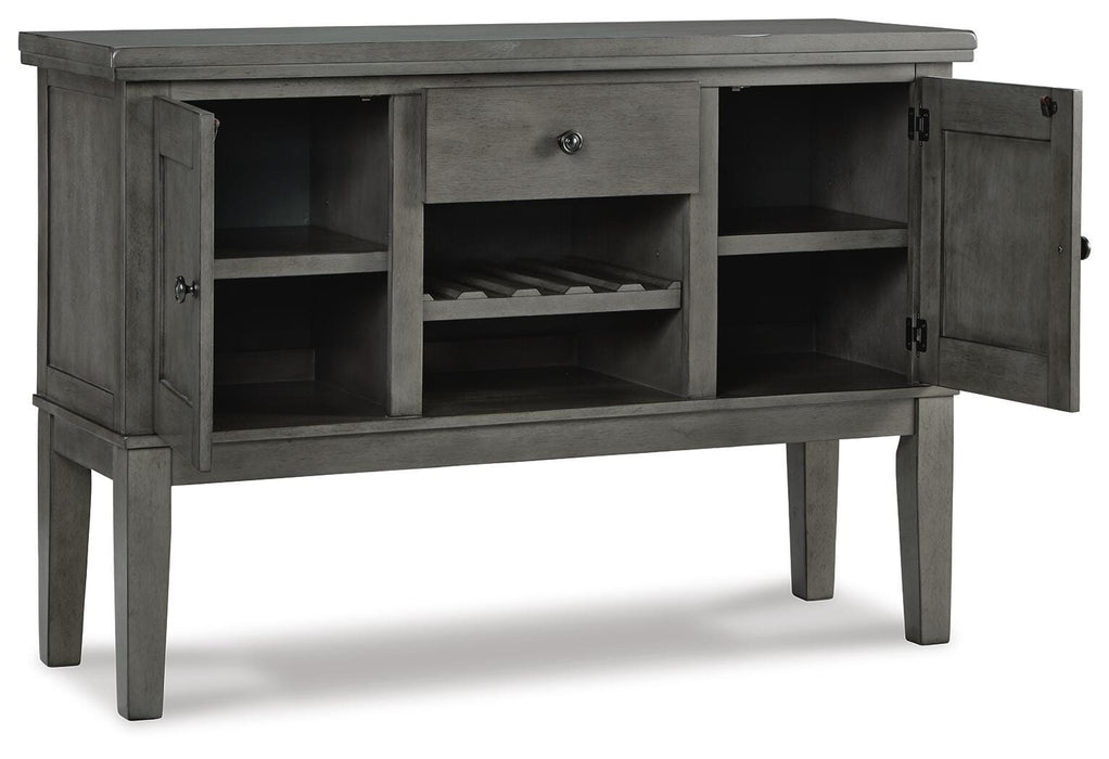 Hallanden Dining Room Set - CasaBella Furniture (San Antonio, TX)