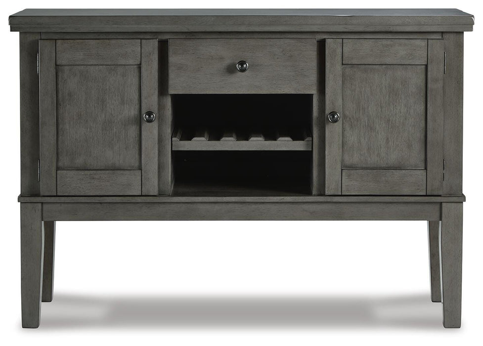 Hallanden Dining Room Set - CasaBella Furniture (San Antonio, TX)