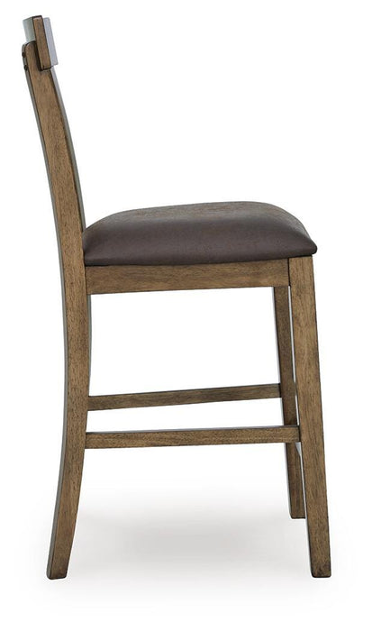 Urbinforte Counter Height Barstool - CasaBella Furniture (San Antonio, TX)