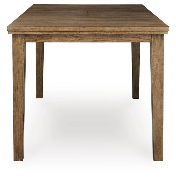 Urbinforte Counter Height Dining Extension Table - CasaBella Furniture (San Antonio, TX)